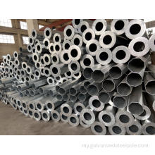 9M 11M 13.5 မီတာ galvanized လျှပ်စစ်သံမဏိတိုင်